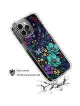 PhoneCasing iPhone 13 pro max Case featuring Elias Nocturne's enchanted floral meadow art, showcasing tiny butterflies as dream messengers.