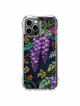 PhoneCasing iPhone 13 pro max Case featuring Elias Nocturne's romantic dream flora art, capturing the beauty of a moonlit garden.