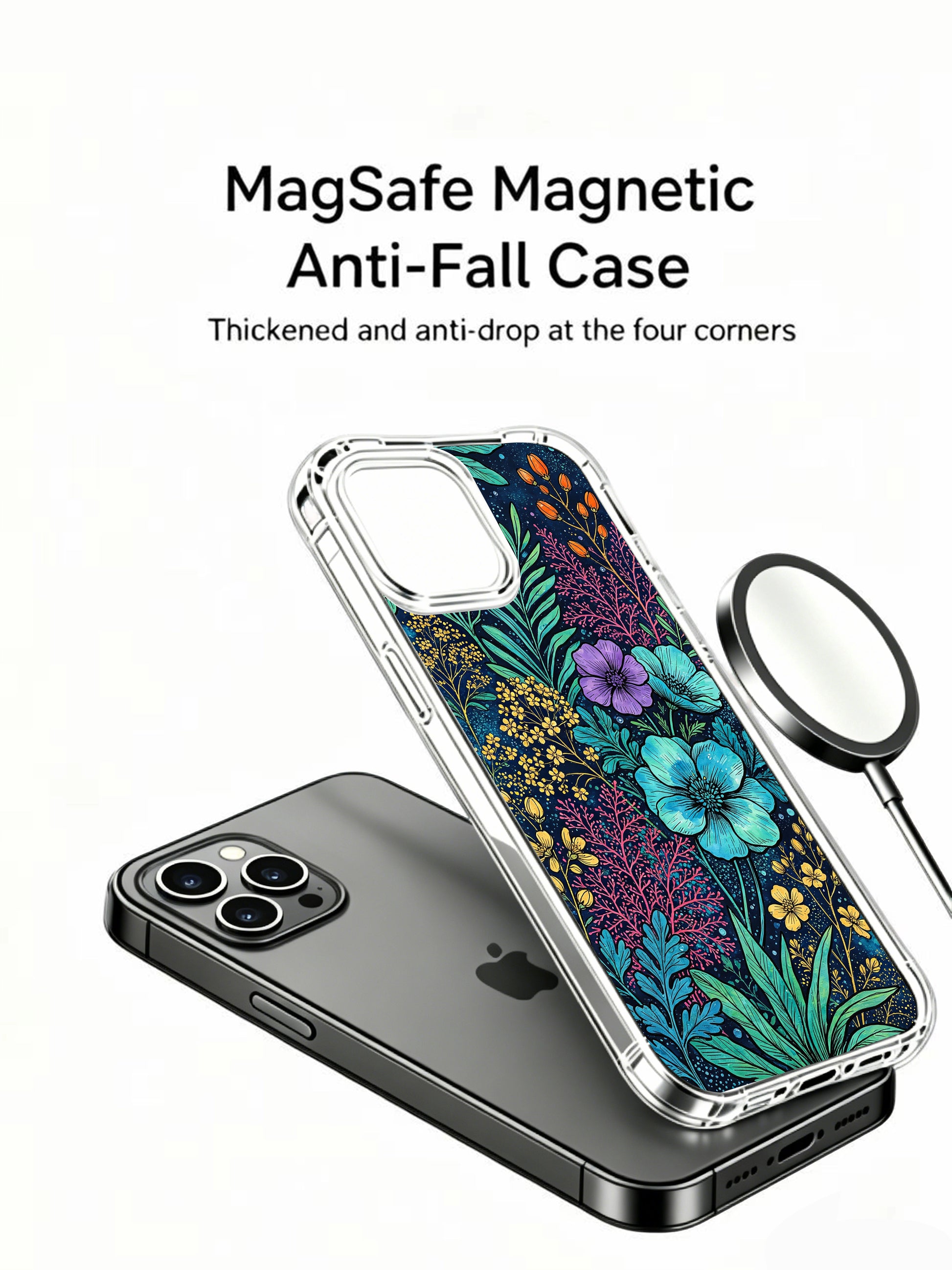 PhoneCasing iPhone 13 pro max Case featuring Elias Nocturne's tidepool dusk art, a sophisticated design with coastal charm.
