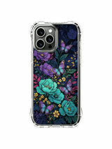 PhoneCasing iPhone 13 pro max Case featuring Elias Nocturne's "Twilight Butterfly Love" art, a design full of magic and wonder.