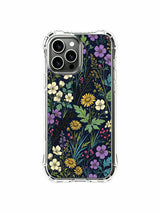 PhoneCasing iPhone 16 Pro Max Case - Elias Nocturne’s Wildflower Dreams design. Night meadow blooms, premium art case crafted in California.