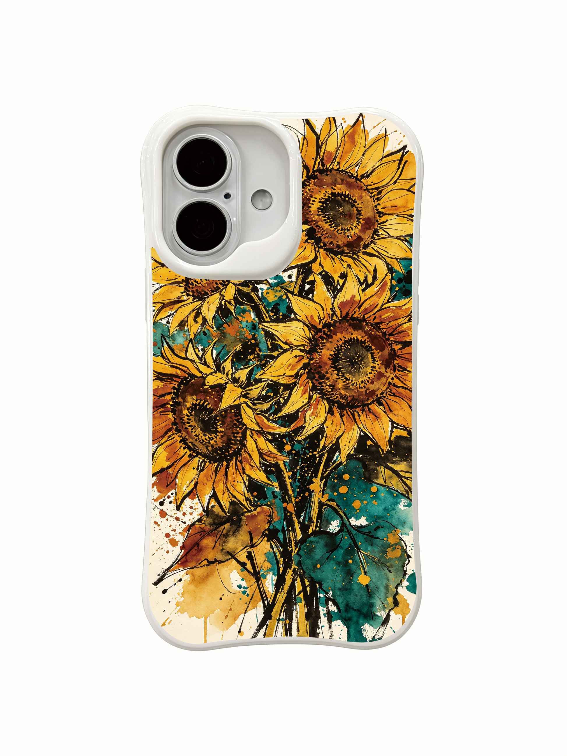 PhoneCasing energetic floral iPhone 16 Case, high-end collectible fine art