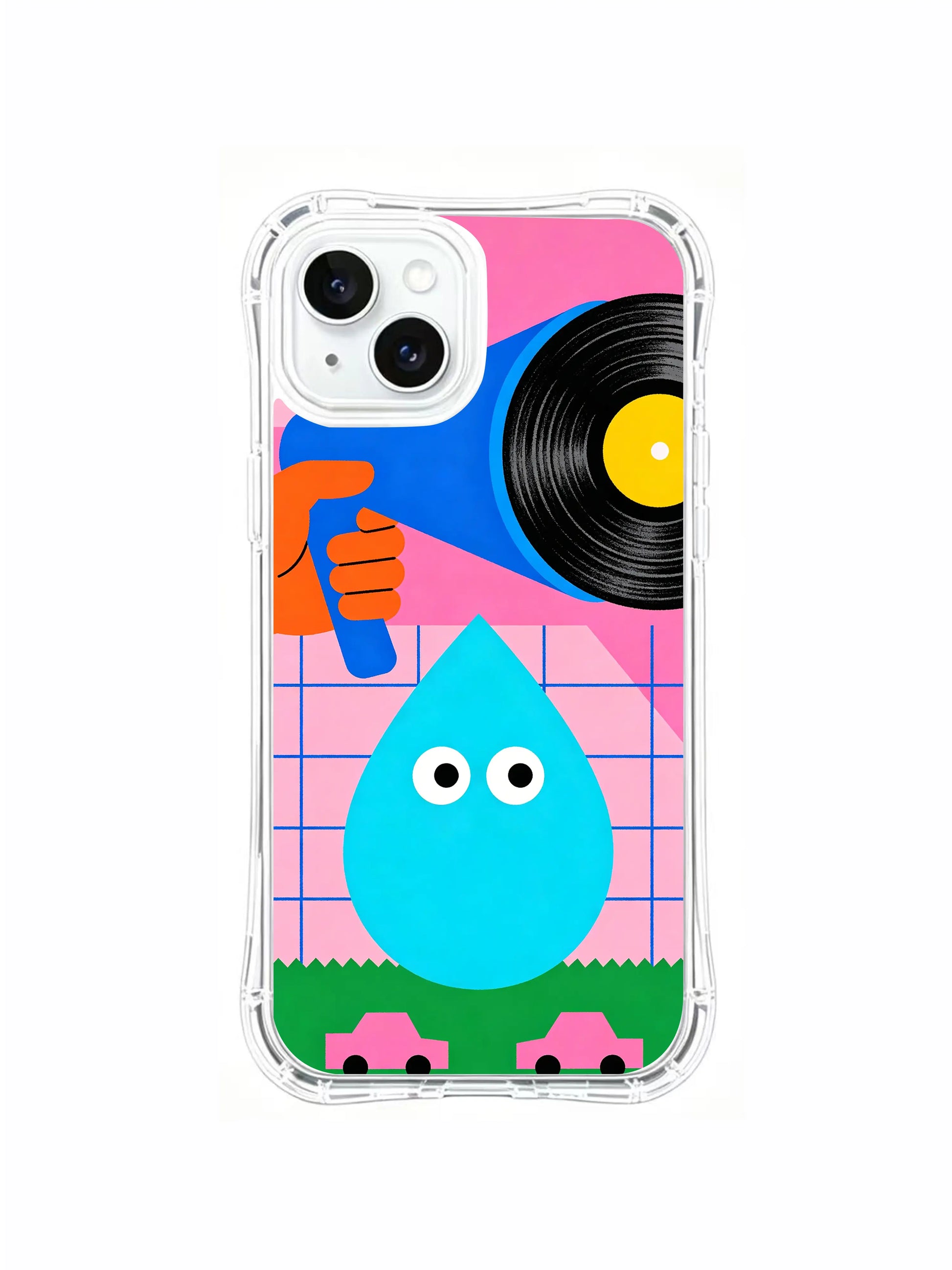 PhoneCasing Exclusive Artist-Designed iPhone 15 Plus Case, limited edition Jun Xiant collab art print