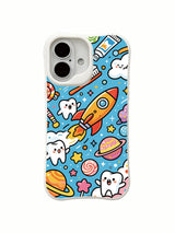 PhoneCasing exclusive artist collab iPhone 16 Plus Case, Milo Yun’s Ice Cream Valley limited edition art case.