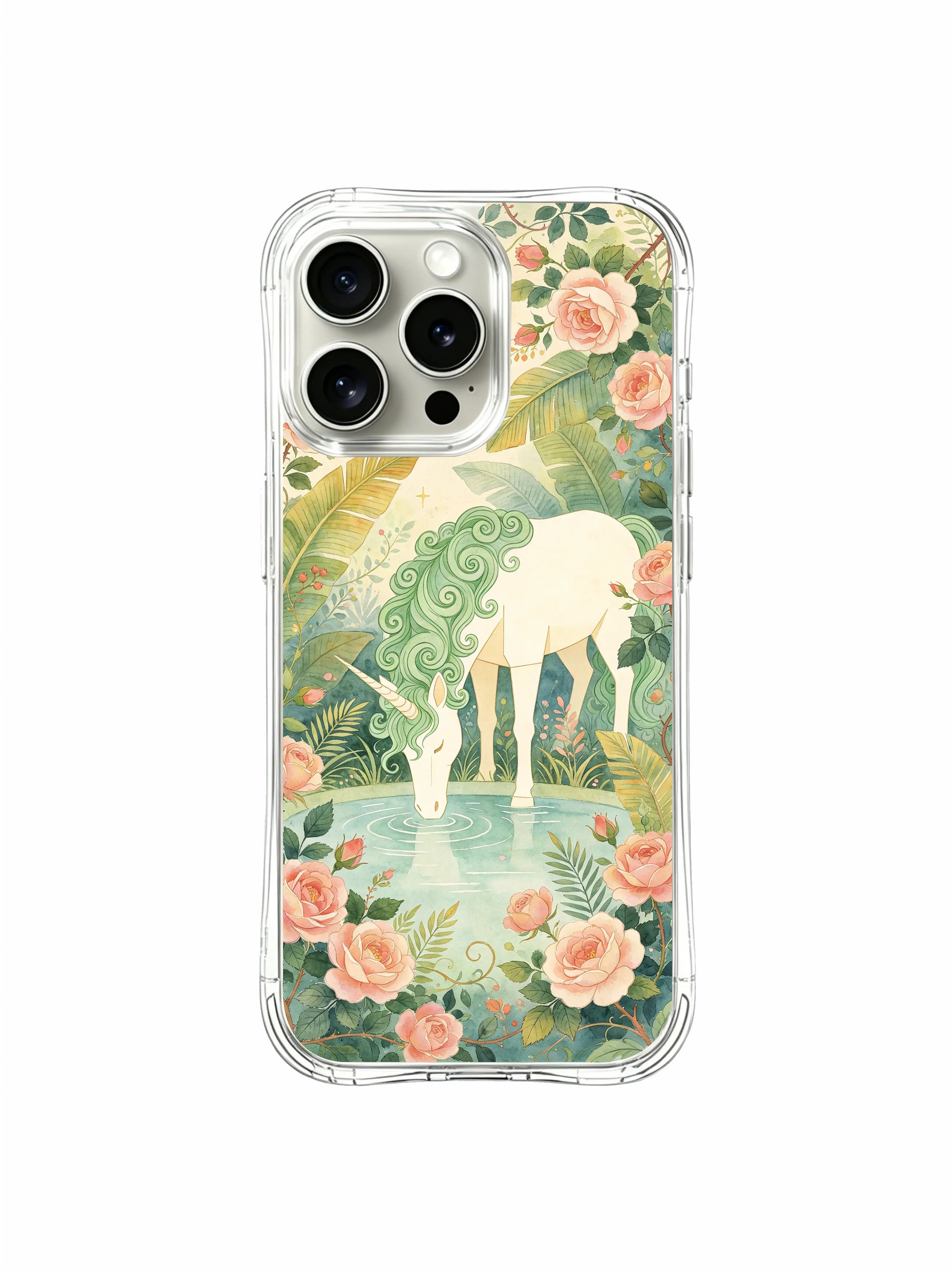 PhoneCasing Fantasy Art Unicorn iPhone 15 Pro Max Case, original Raquel Vance illustration case