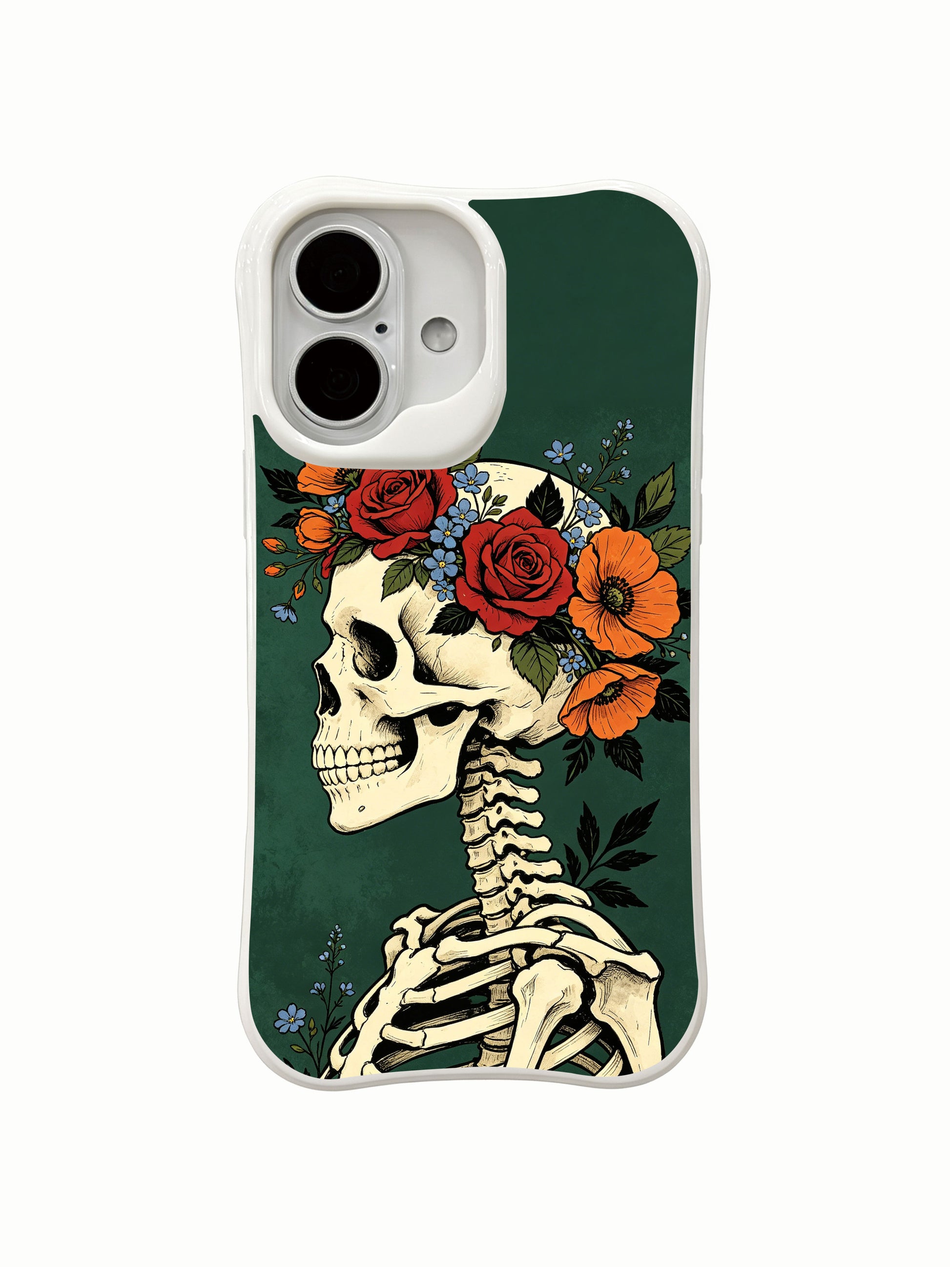 PhoneCasing four-corner thickened drop test Deep Forest Crown iPhone 16 Case, reinforced cushion absorbs impact from accidental falls, impact-resistant hard shell with fade-proof HD art printing