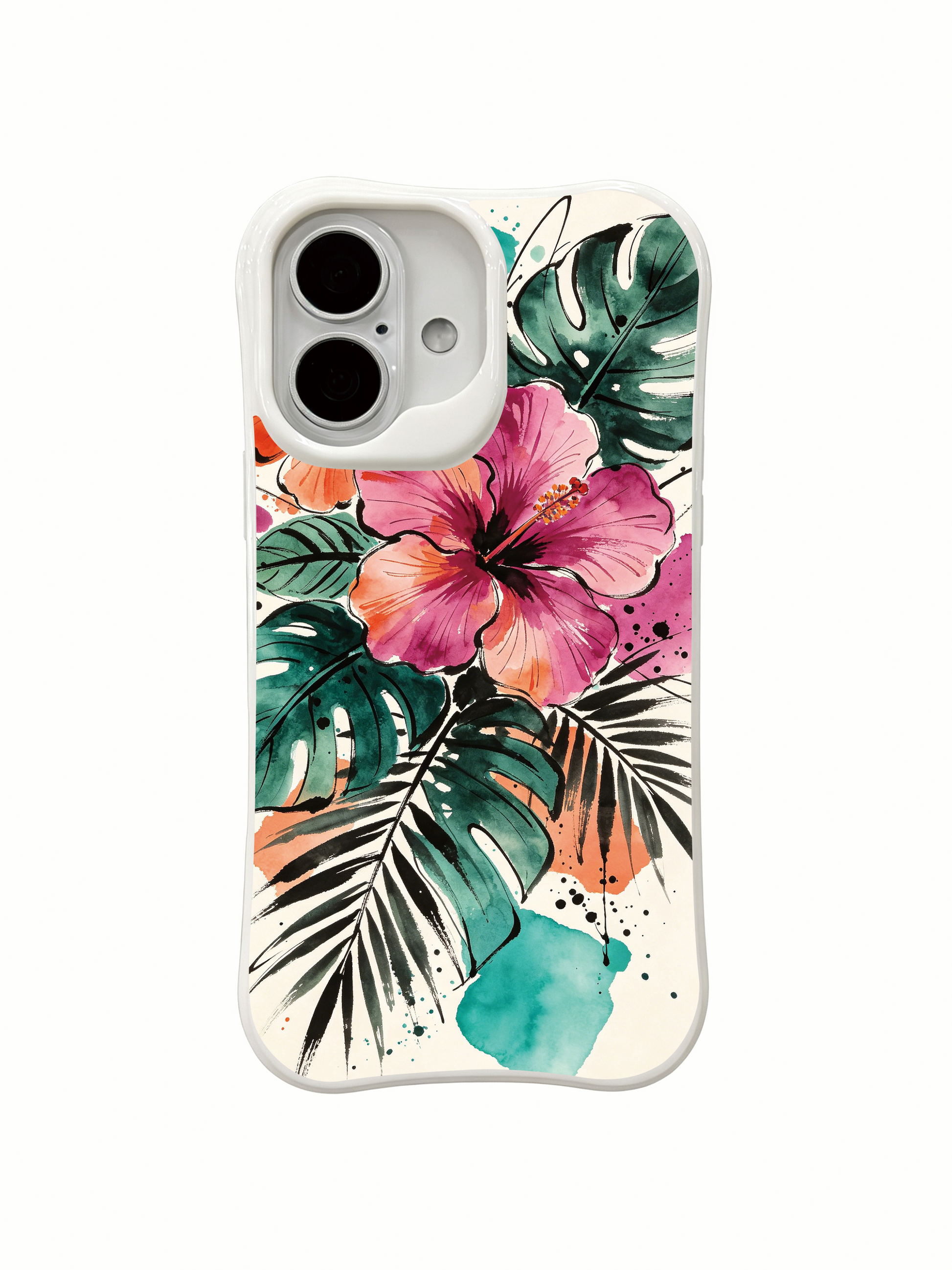 PhoneCasing garden illustration Fauvist iPhone 16 Case unique artistic style for her