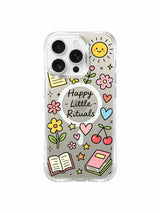 Happy Little Rituals Books görseli içeren iPhone 16 Pro Max kılıfı