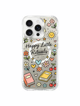 Happy Little Rituals Grip görseli içeren iPhone 16 Pro Max kılıfı