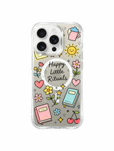 Happy Little Rituals Protection görseli içeren iPhone 16 Pro Max kılıfı