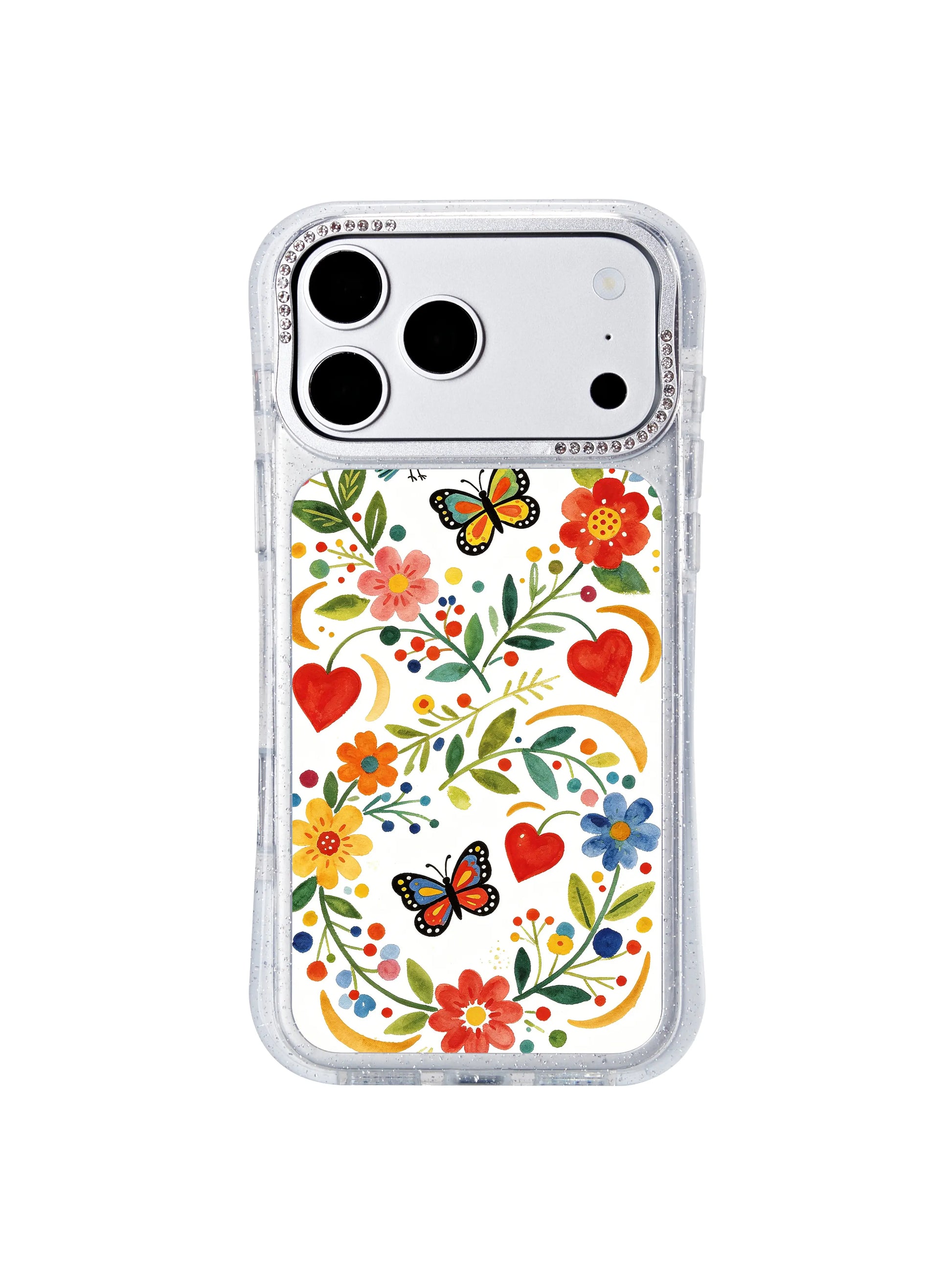 PhoneCasing thoughtful romantic anniversary gift iphone 17 pro Max casing with Aurelia Finch’s celebratory heart wreath artwork, a meaningful present for love and special occasions.