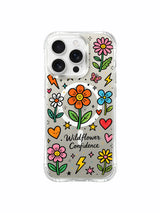 Unruly Beauty deseni içeren iPhone 16 Pro Max kılıfı