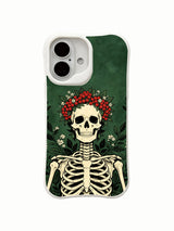 Emerald crown indoor scene on an iPhone 16 case