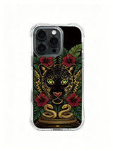 iPhone 14 Plus case with calm focus themed phone