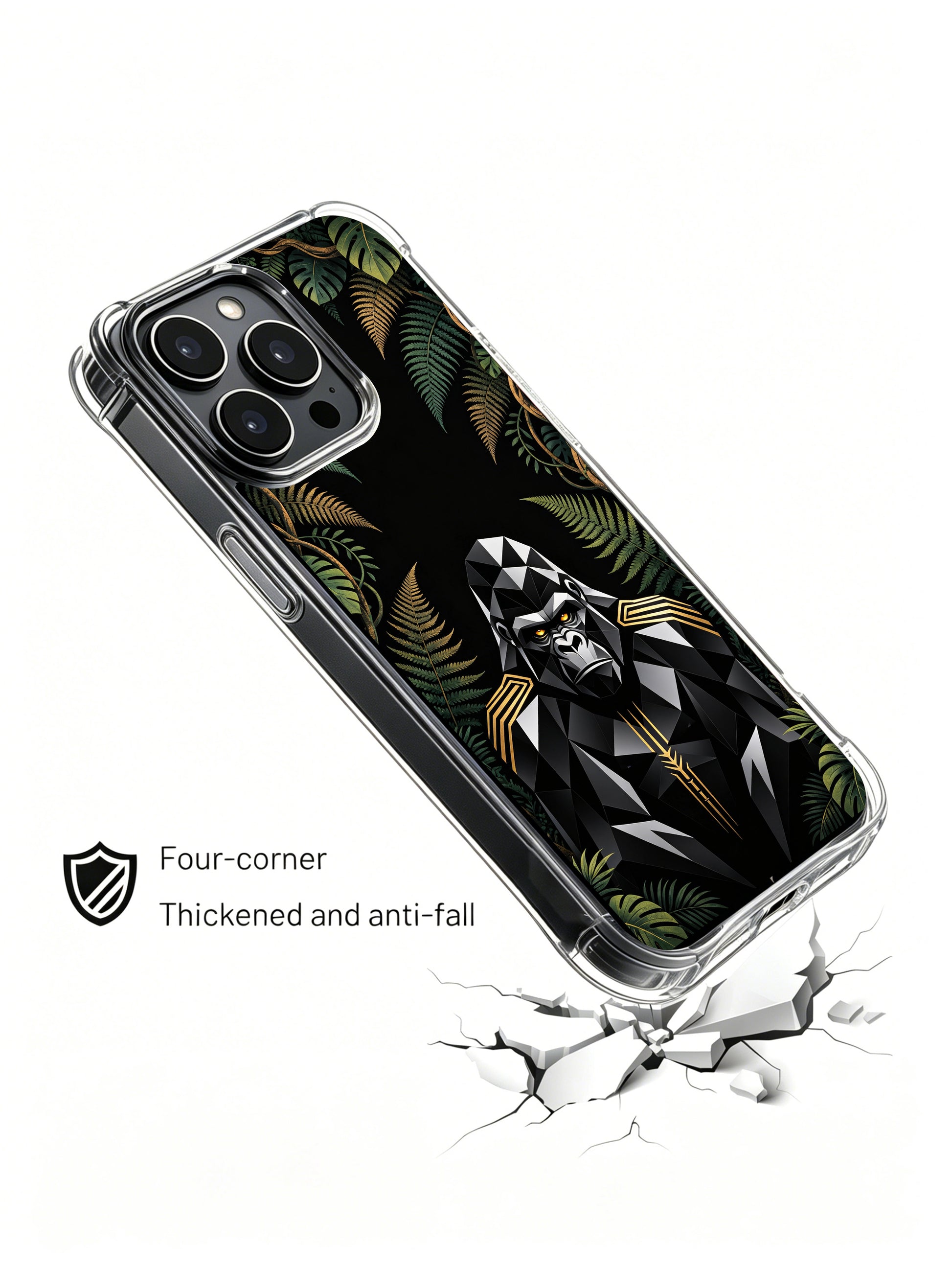 PhoneCasing iPhone 14 Plus Case independent team support concept print, perfect fit durable phone casing
