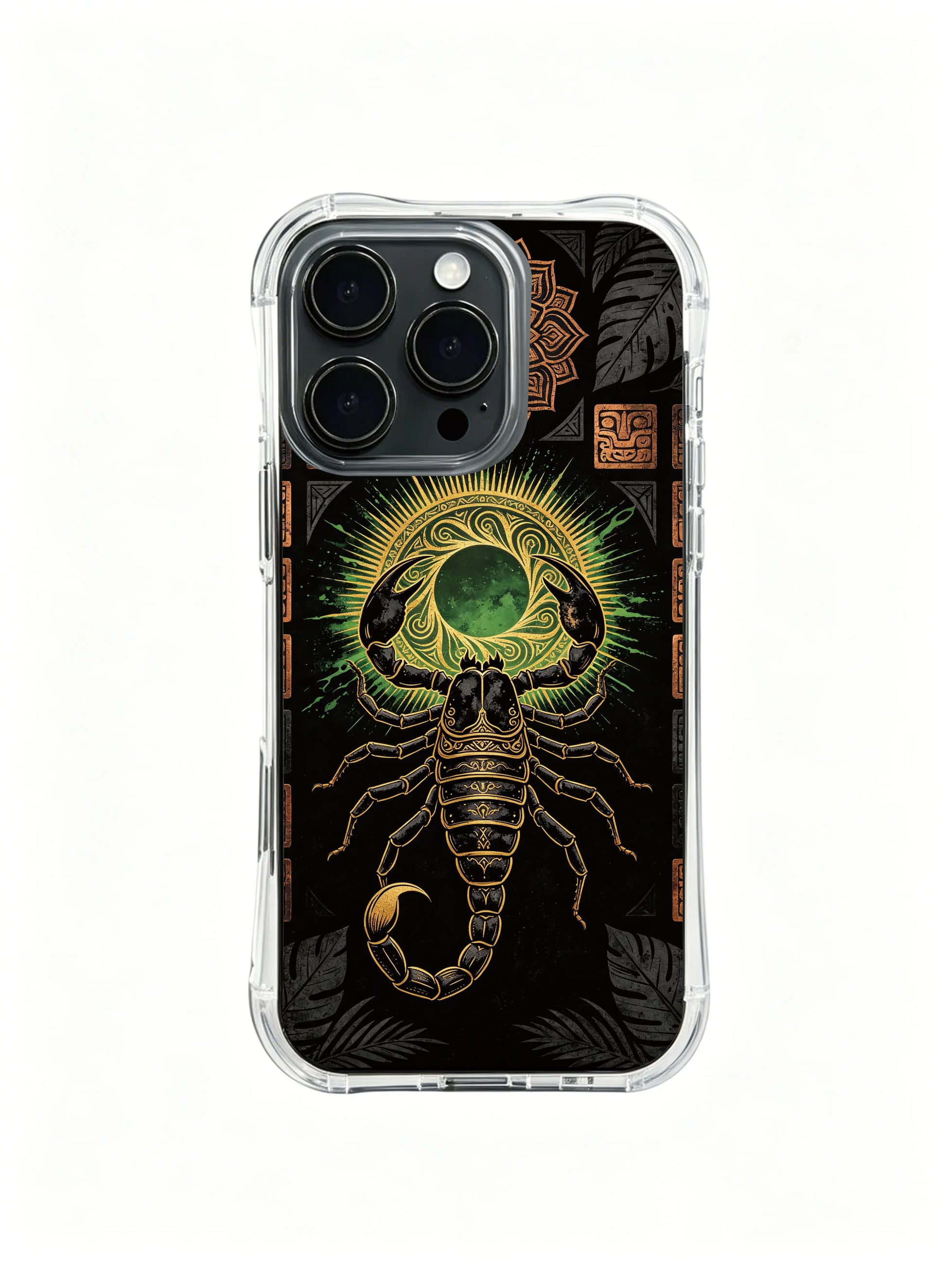 PhoneCasing iPhone 14 Plus Case solemn guardian wild creature design, non-slip trendy iPhone phone casing
