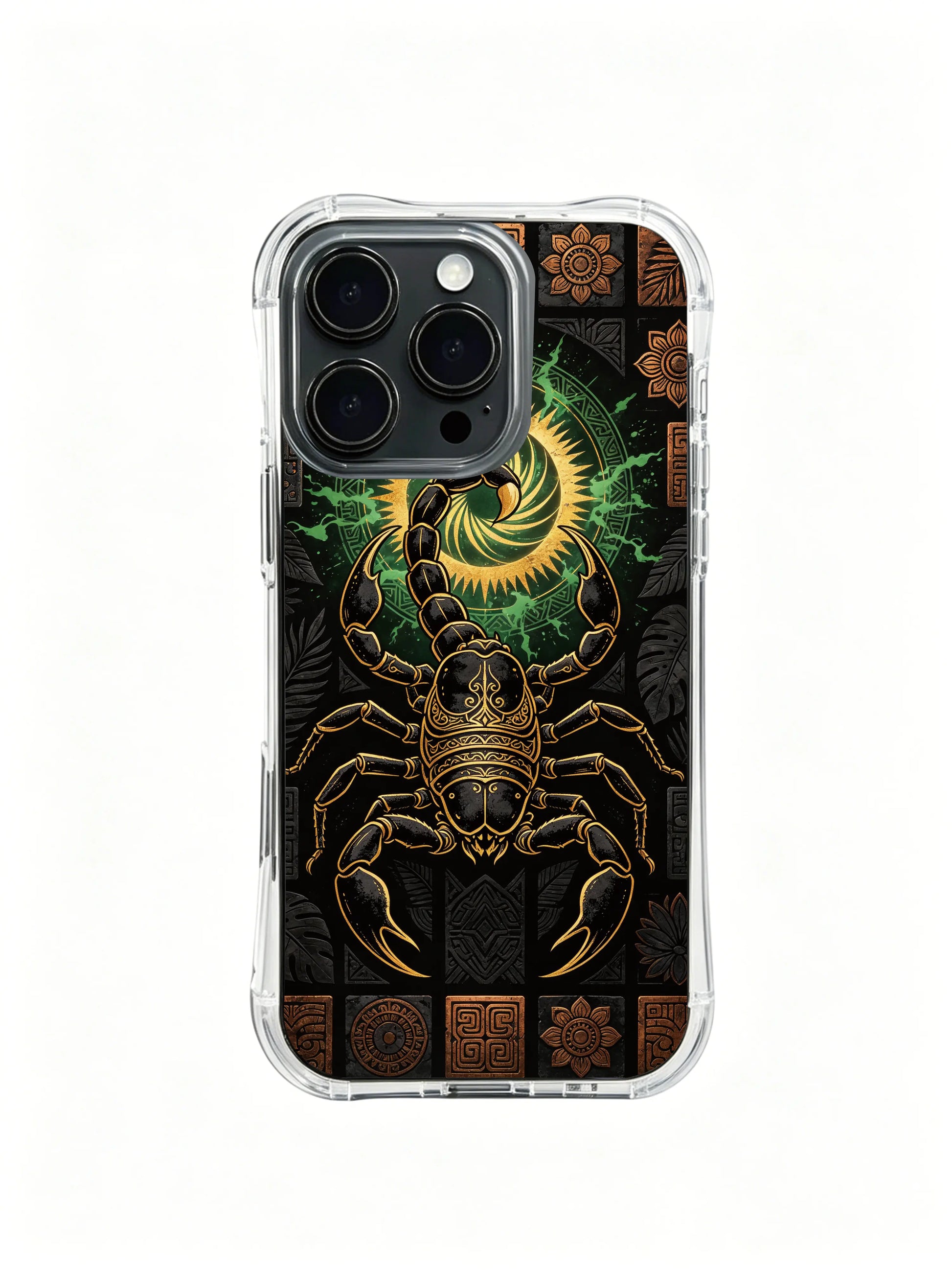 PhoneCasing iPhone 14 Plus Case quiet night wild scorpion element, soft touch elegant commuter phone casing
