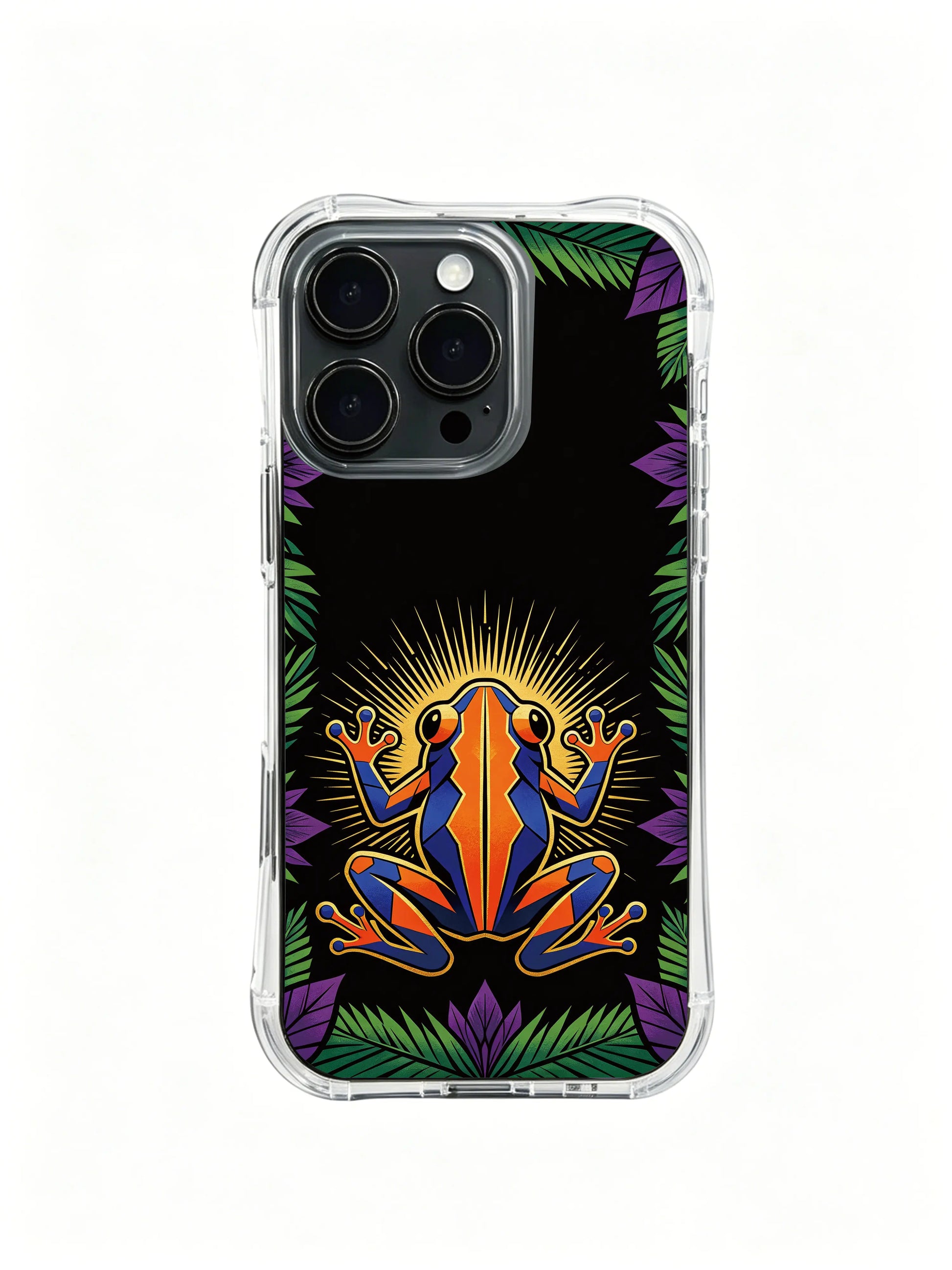 PhoneCasing iPhone 14 Plus Case no disguise inner tough strength motif, anti-drop sturdy phone case for travel outing