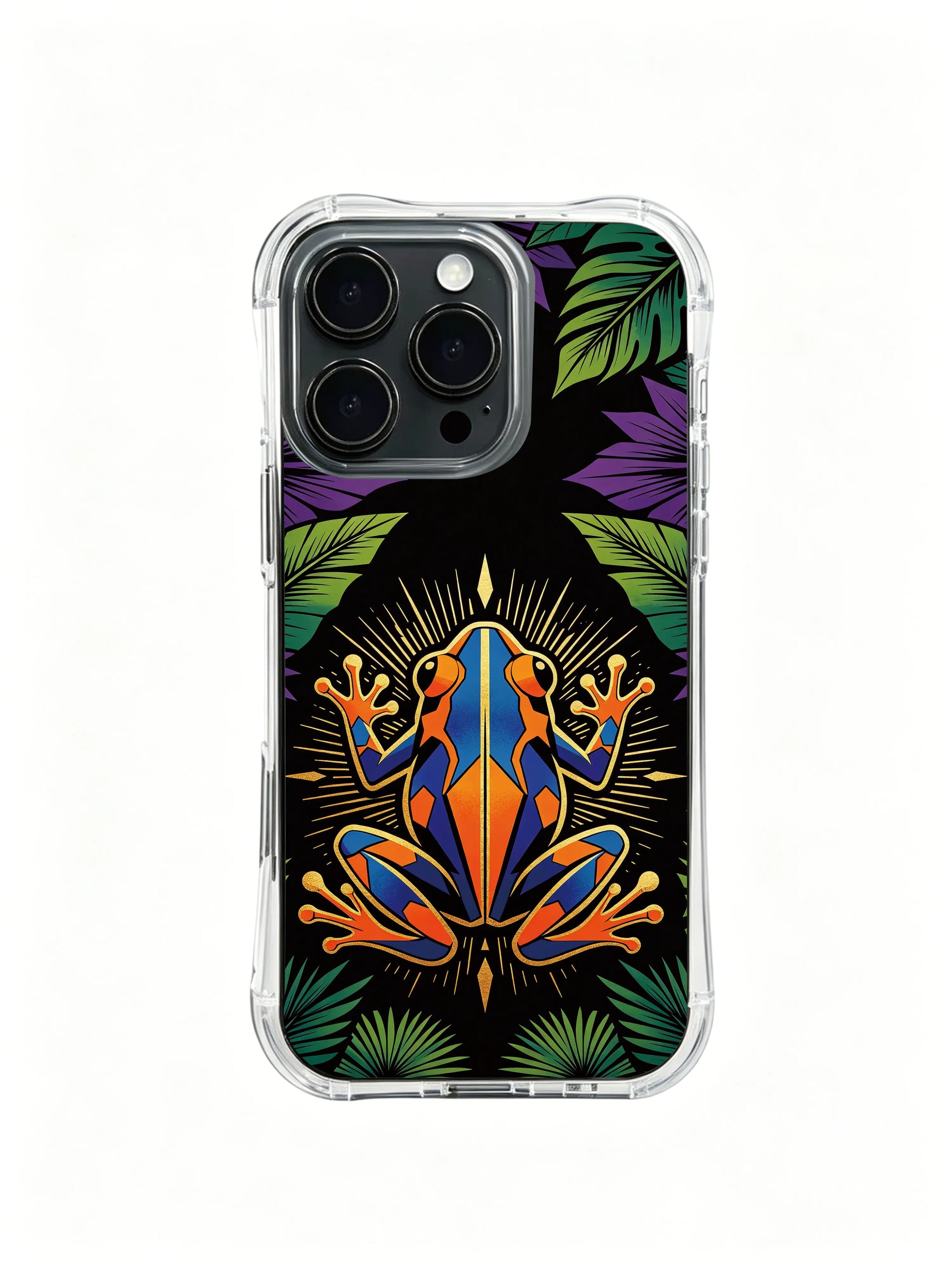 PhoneCasing iPhone 14 Plus Case self protection bright tone layout, raised edge screen camera safe casing

