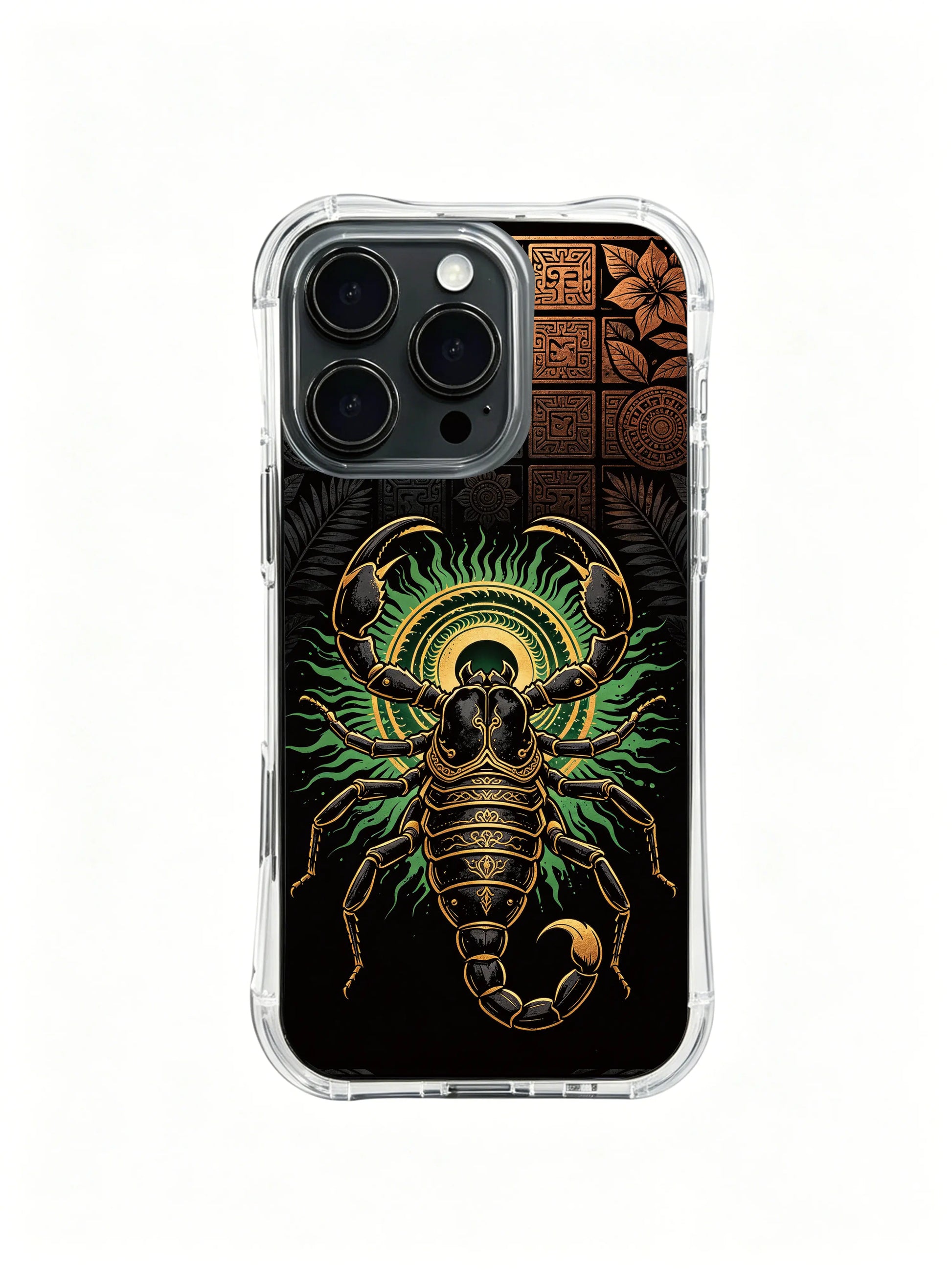 PhoneCasing iPhone 14 Plus Case silent deterrent and mental defense motif, anti-drop sturdy phone case for business and travel
