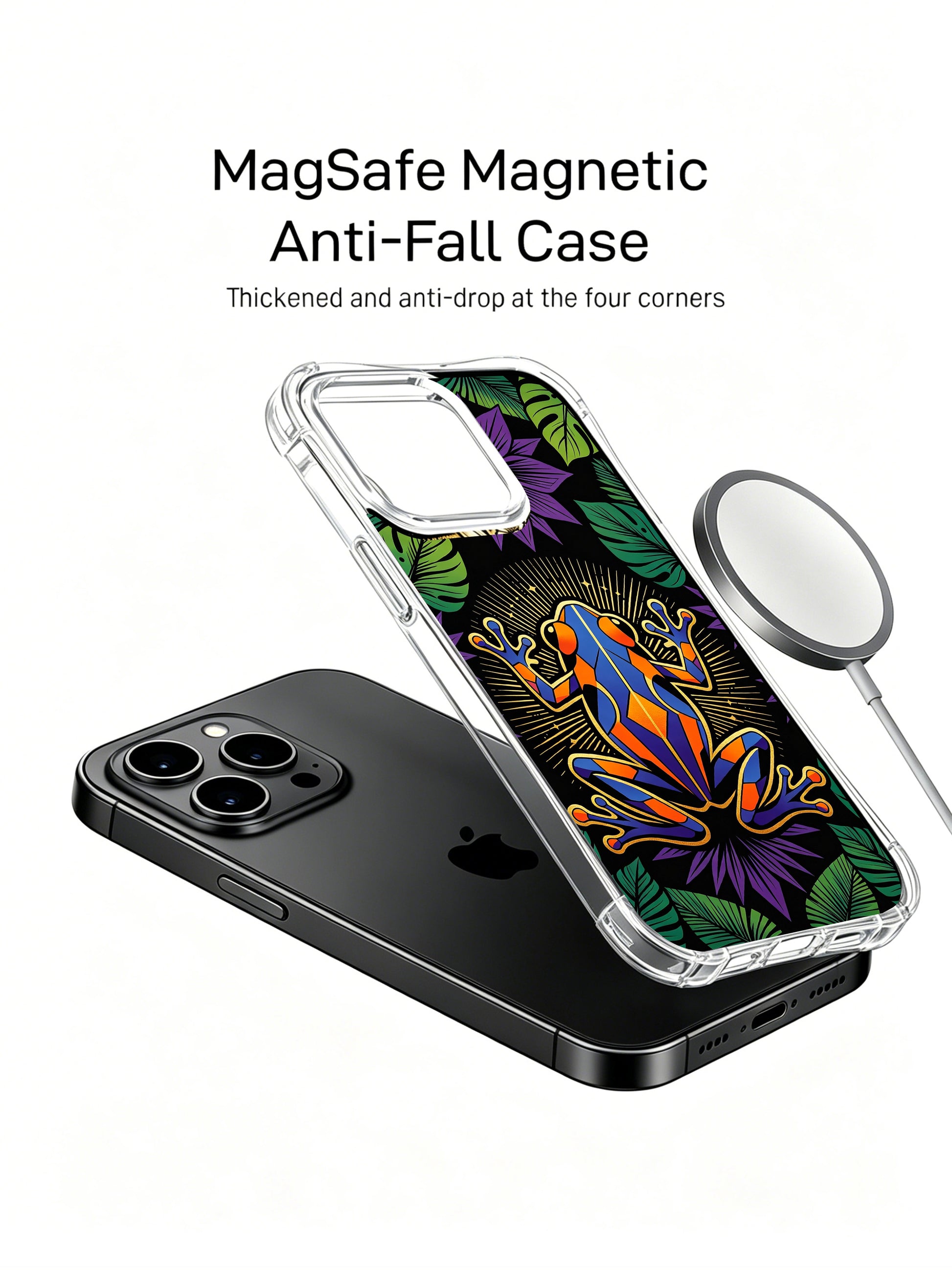 PhoneCasing iPhone 14 Plus Case true colors free spirit concept, comfortable grip everyday practical phone case