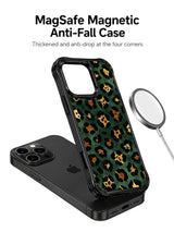 Midnight Academia Leopar görseli galeri görünümü 2 içeren iPhone 14 Pro kılıfı