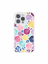 Moon Berry Heart Leopard artwork gallery view 1 on an iPhone 14 Pro case