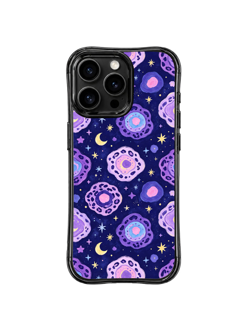 Moon Leopard Celestial Watercolor iPhone 14 Pro Case