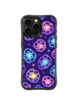 Violet Void Hush pattern on an iPhone 14 Pro case