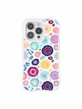 Dusk Pastel Balance pattern on an iPhone 14 Pro case