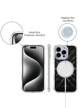 modern siyah grafik desen taşıyan iPhone 14 Pro Max kılıfı