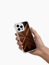 iPhone 14 Pro Max case with centered copper star motif