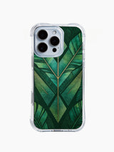 iPhone 14 Pro Max case with jungle green star design