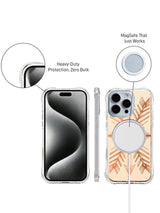 Modern bohemian arrow PhoneCasing iPhone 14 Pro Max Case with hand-drawn tribal design and earthy pink tones.