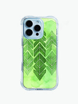 Natural earthy totem PhoneCasing iPhone 14 Pro Max Case with a tribal arrow design, perfect for nature and boho lovers.
