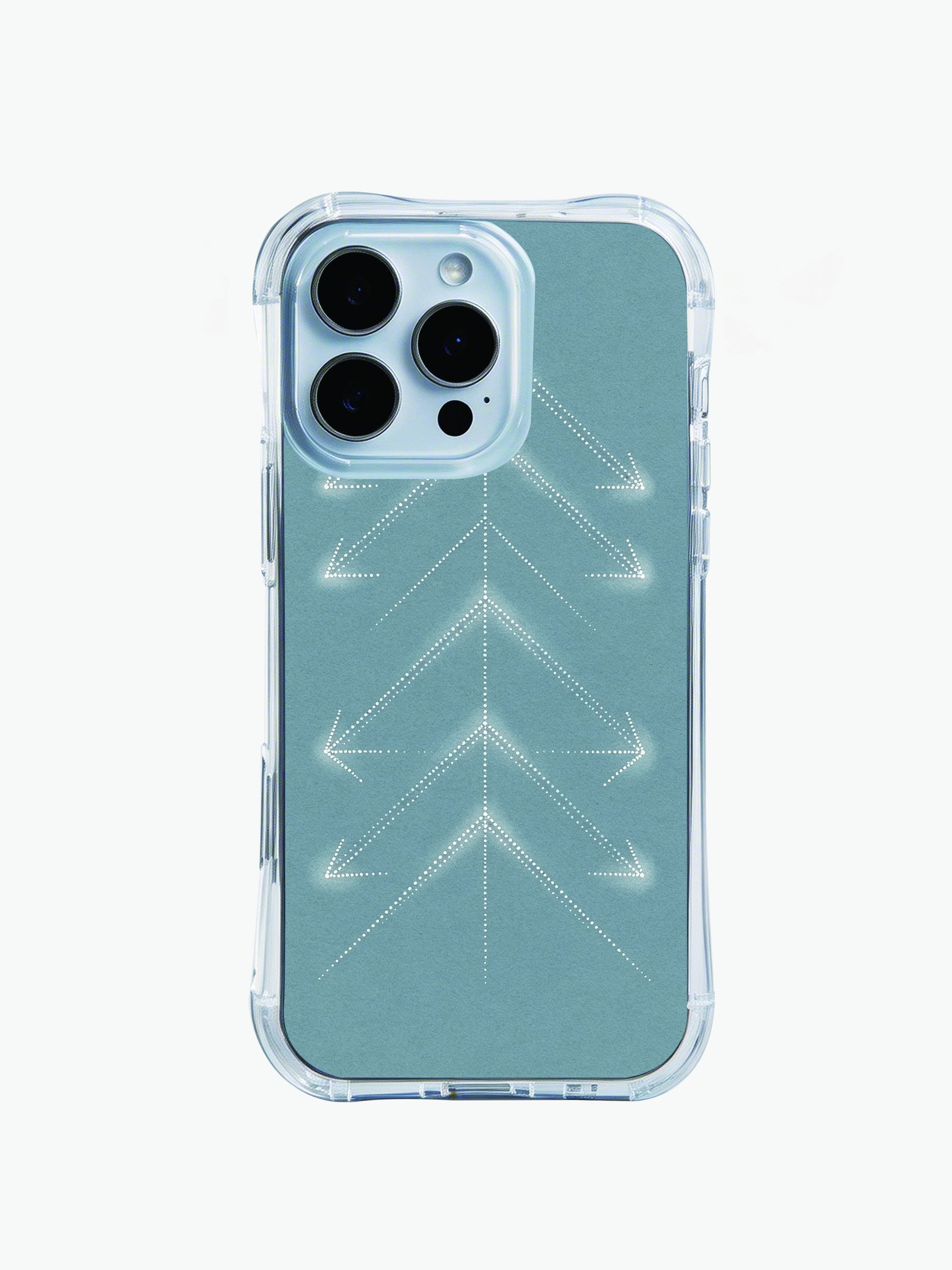PhoneCasing iPhone 14 Pro Max Case Navajo cross geometric art, tribal arrow neon accent case