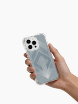 geometrik ok simgeli iPhone 14 Pro Max kılıfı