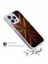 iPhone 14 Pro Max case with copper starburst artwork