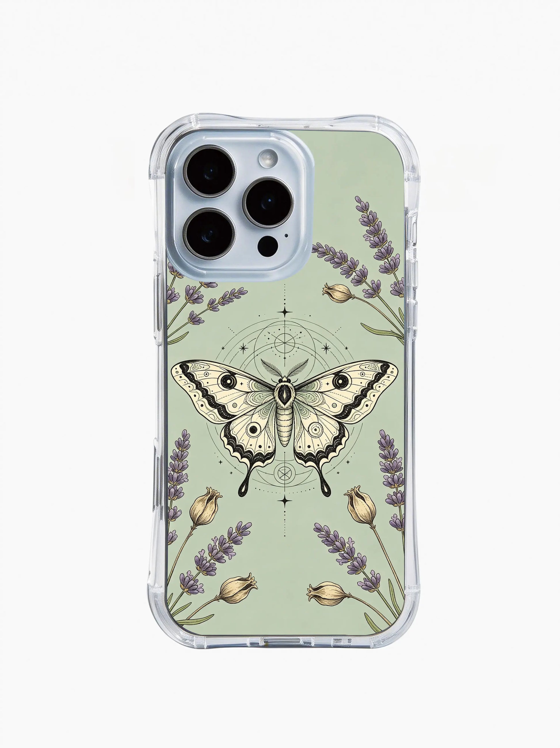 PhoneCasing iPhone 15 Case exclusive art for her sacred luna moth design