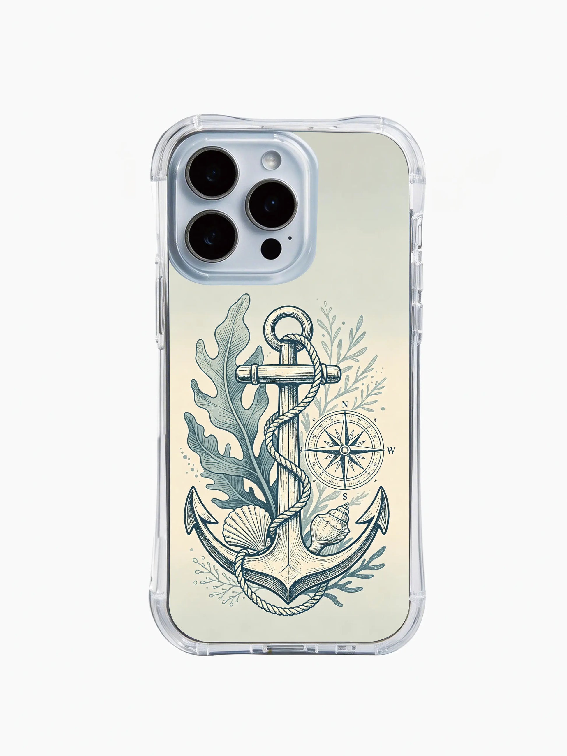 PhoneCasing iPhone 15 Case feminine steady vibe lunar tide and rose sea art