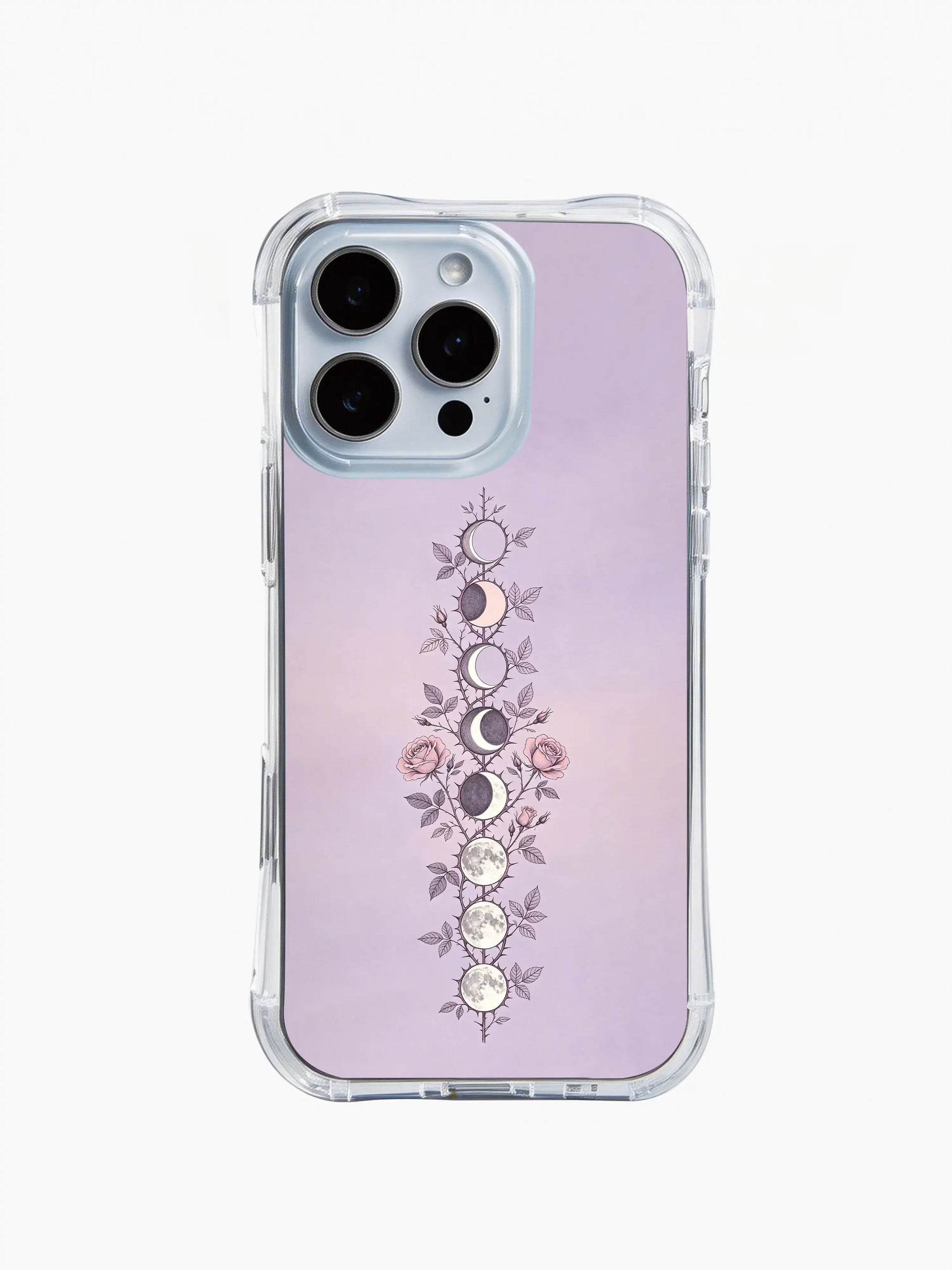 PhoneCasing iPhone 15 Case with gold foil embossed sacred geometry art print