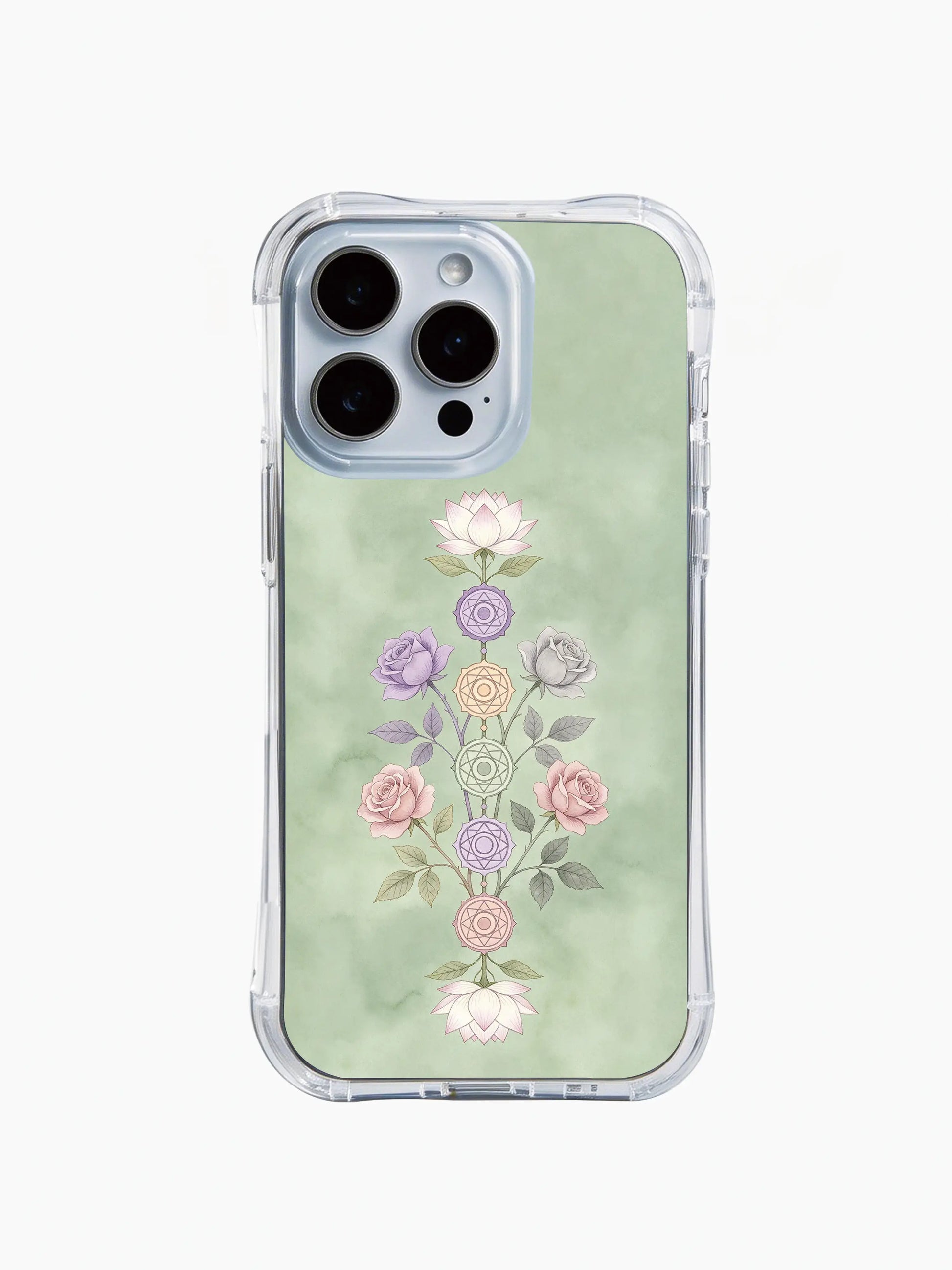 PhoneCasing iPhone 15 Case high vibration chakra lineage art print
