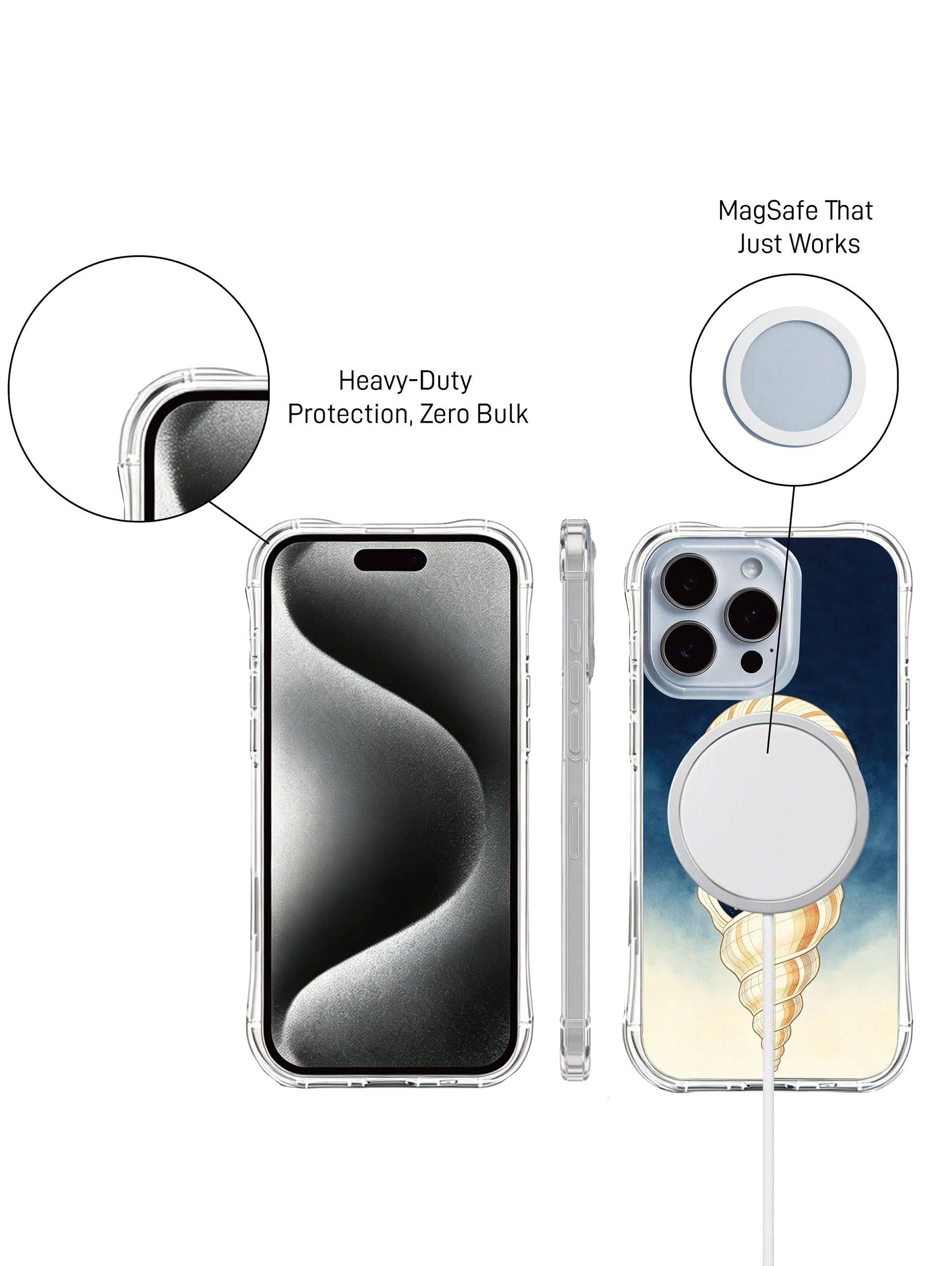 PhoneCasing iPhone 15 Case limited edition cosmic nautilus artist design