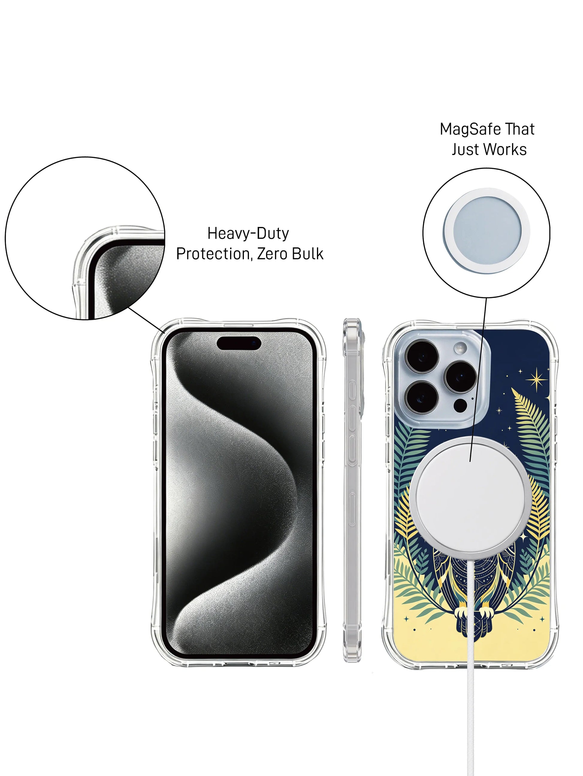 PhoneCasing iPhone 15 Case limited edition night owl matrix artist design