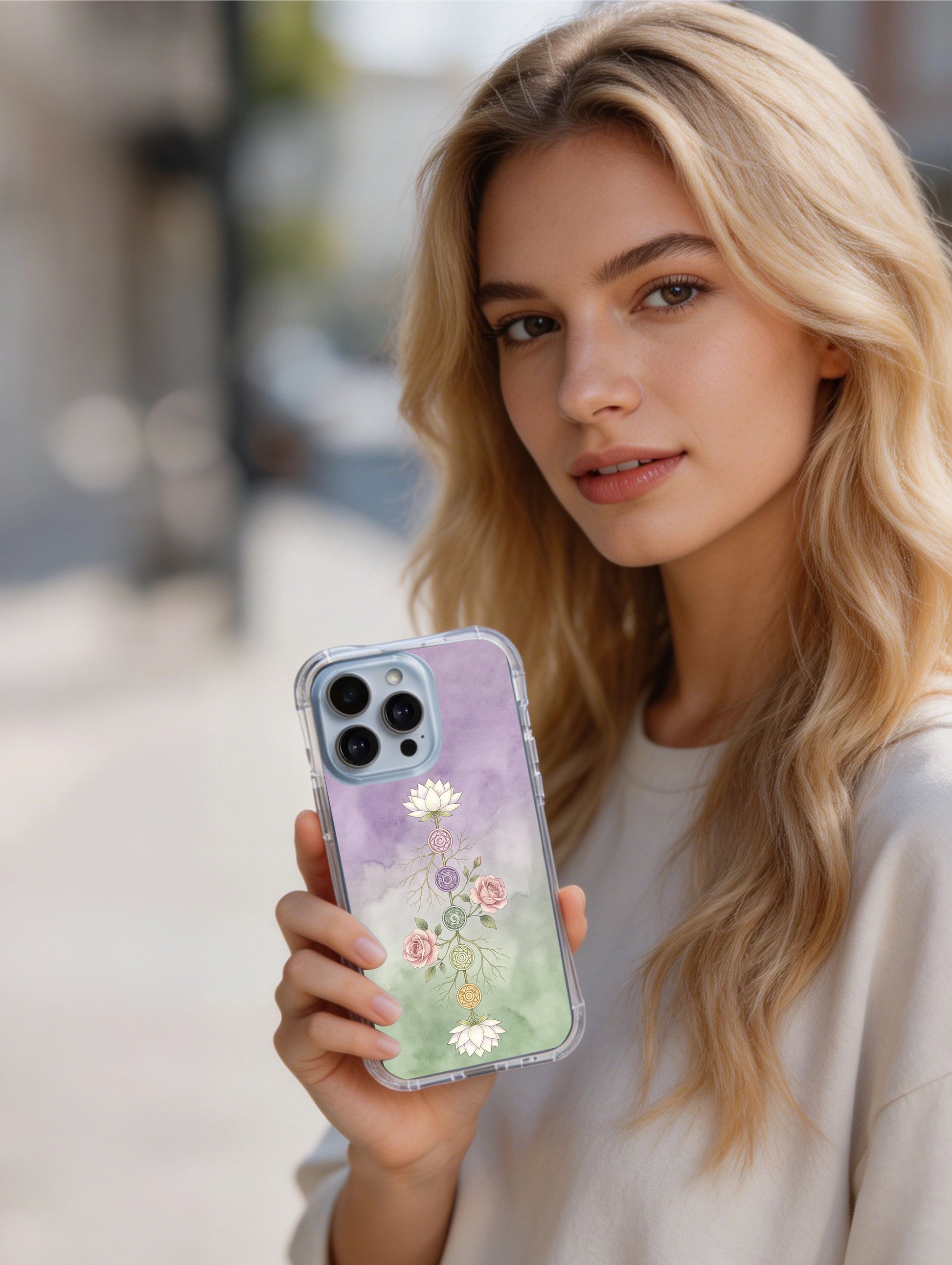 PhoneCasing iPhone 15 Case made in California premium chakra energy art case