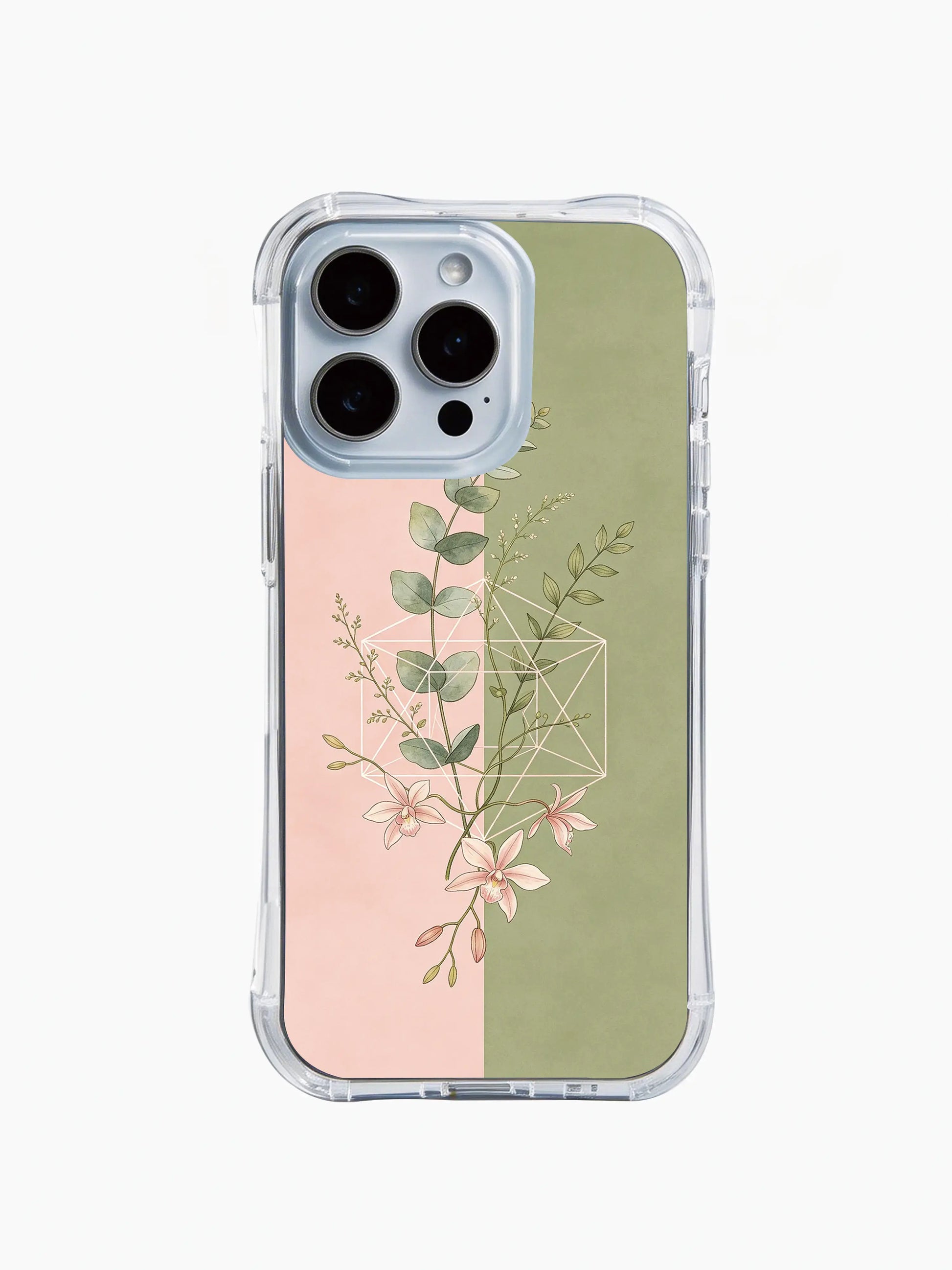 PhoneCasing iPhone 15 Case mindful sacred geometry botanical art print for women