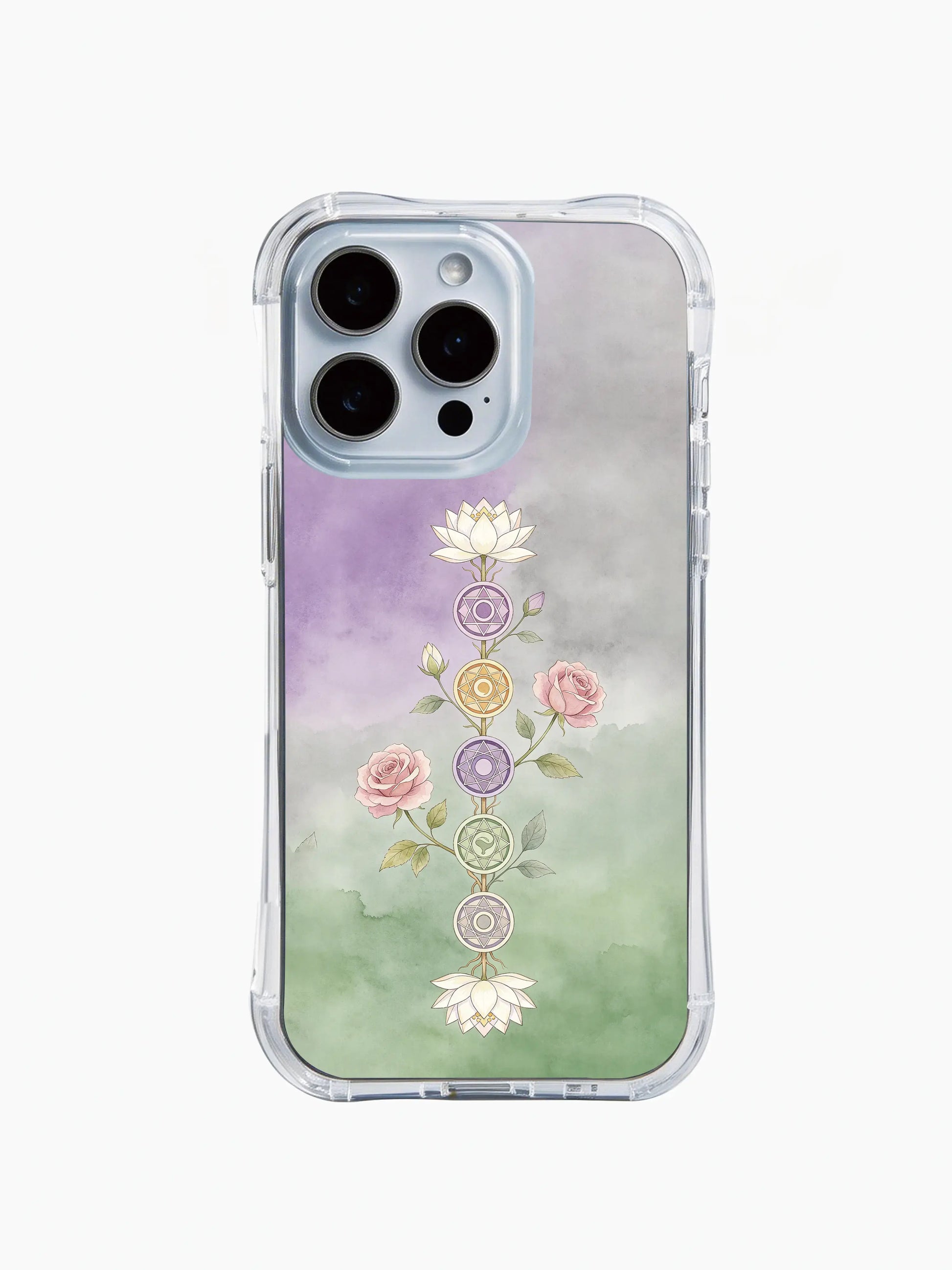 PhoneCasing iPhone 15 Case modern sacred chakra geometry art design