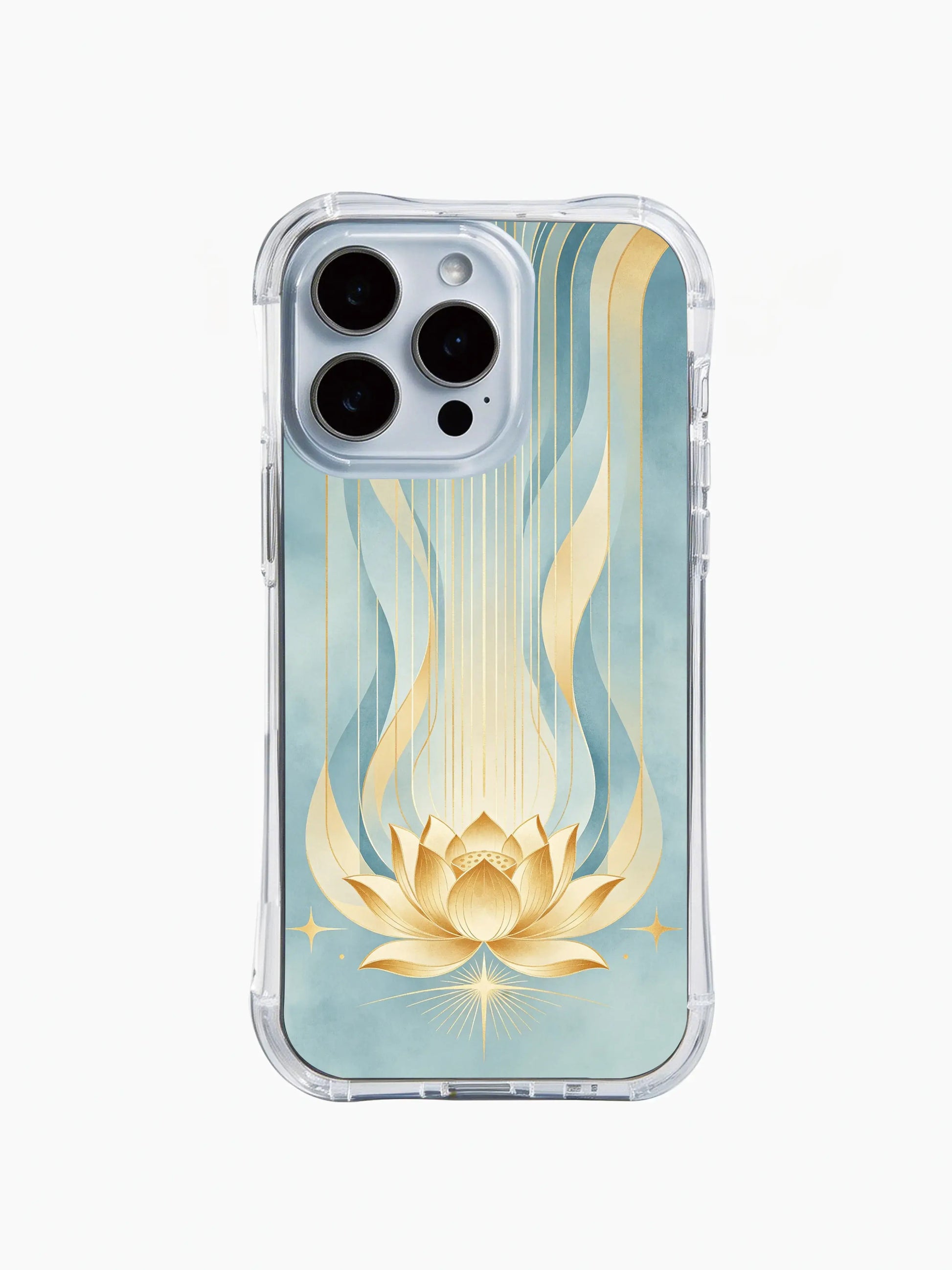 PhoneCasing iPhone 15 Case modern sacred flowing geometry art with minimalist luxury tone