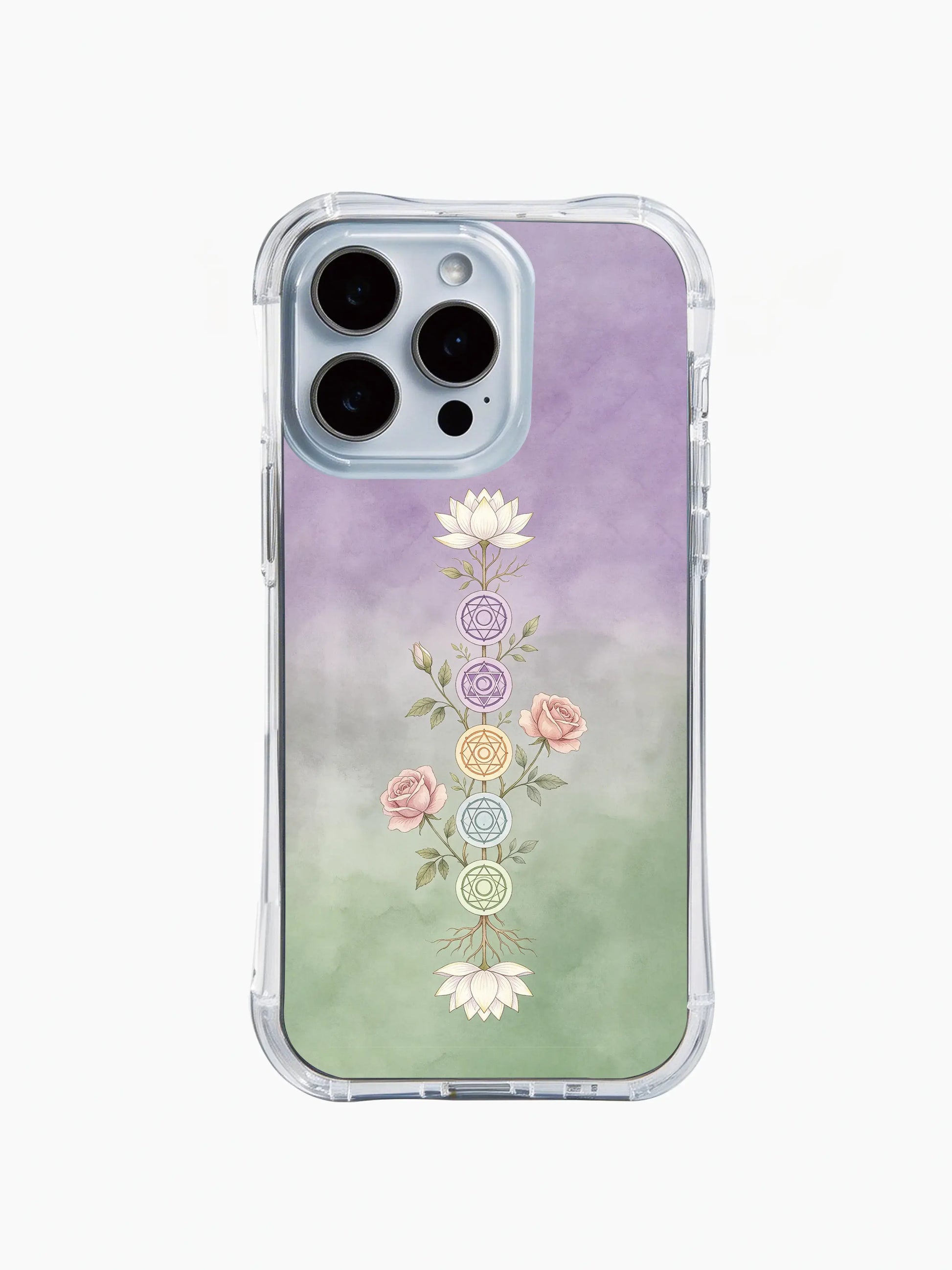 PhoneCasing iPhone 15 Case with oracle art card chakra lineage design