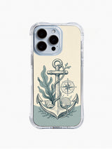 iPhone 15 case with Selene Thorne anchor artwork